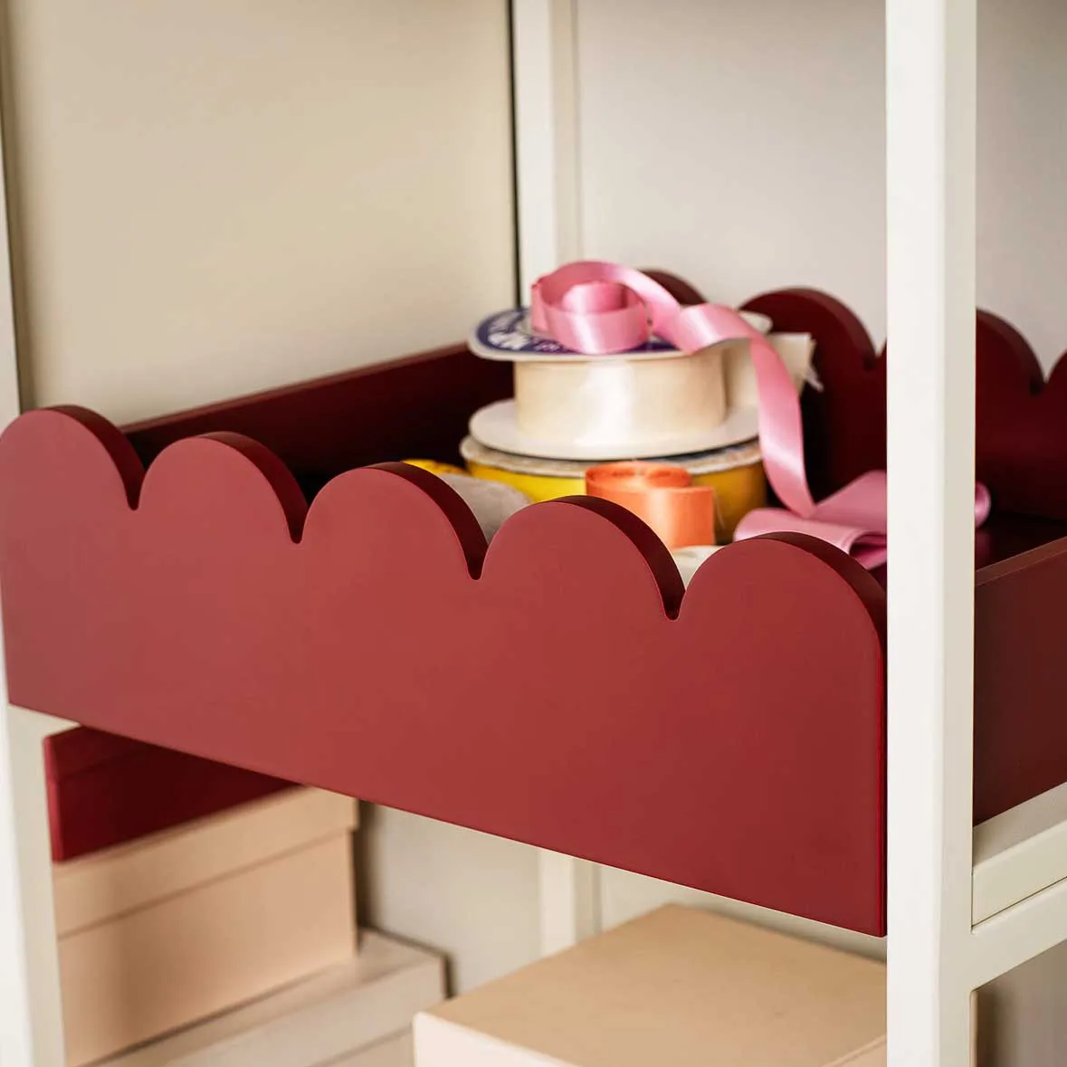 Bandeja Bump 35x41 cm, Burgundy TÔNN furniture