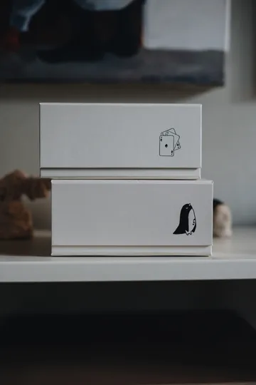 Caja de almacenamiento Pac box - TÔNN x MAJASBOK Off-white, 2-pack - TÔNN furniture