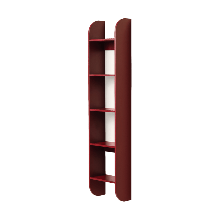 Estantería de pared Flaneaur 27x128 cm - Burgundy - TÔNN furniture