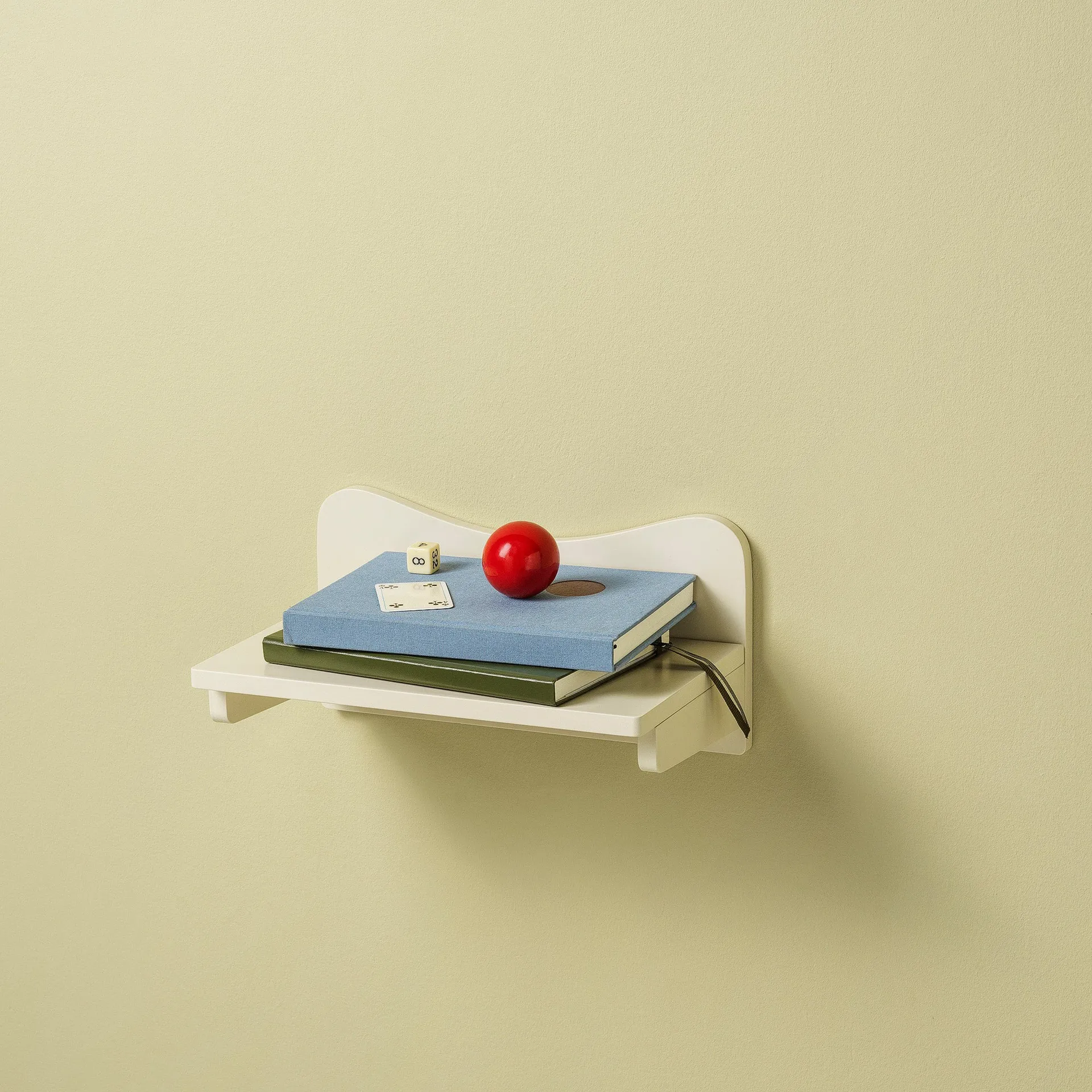 Estantería de pared Patsy 15x30 cm, Off-white TÔNN furniture