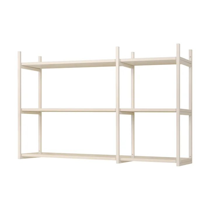 Estantería de pared Portal 123 cm - Off-white - TÔNN furniture