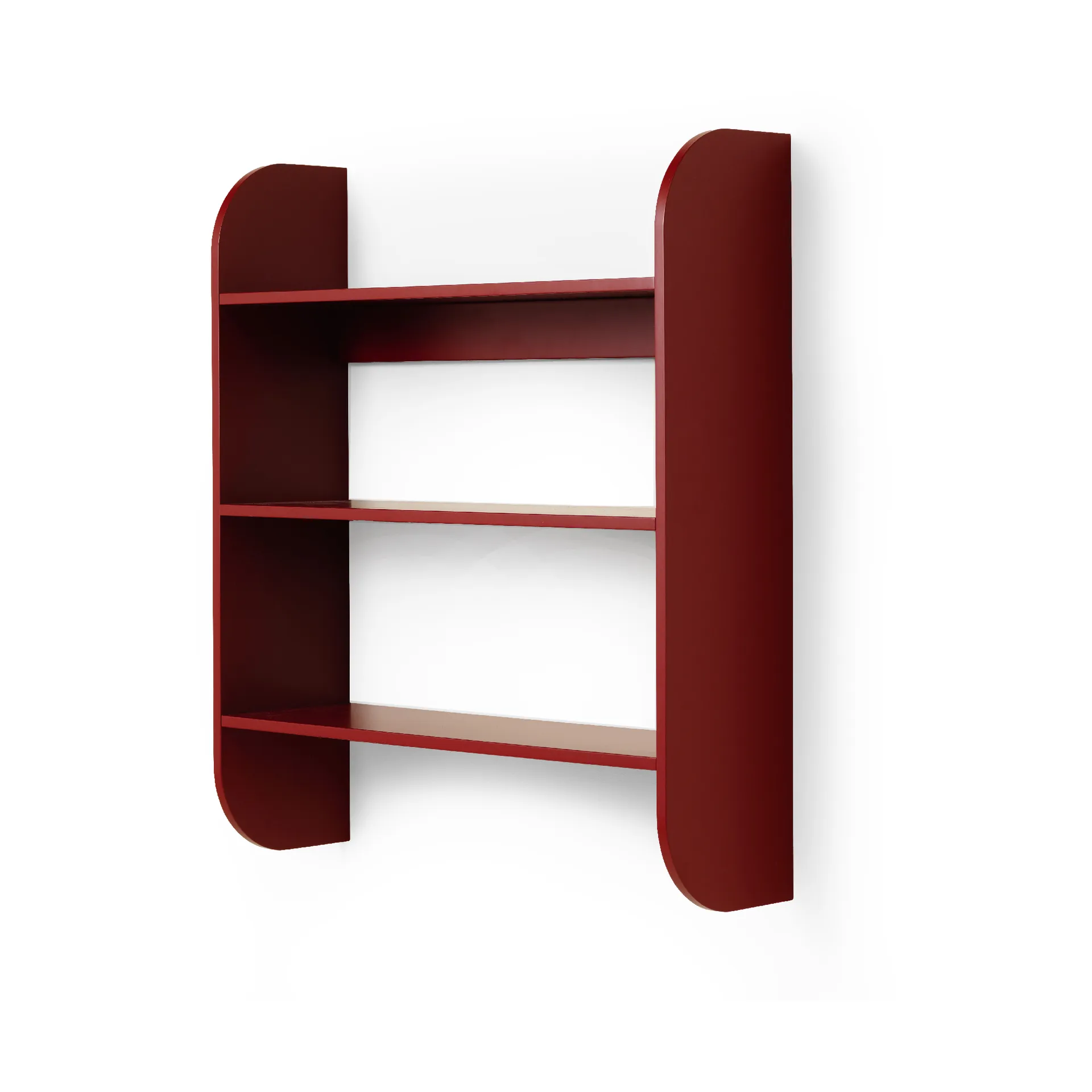Estantería de pared Strapats 62x73,6 cm, Burgundy TÔNN furniture