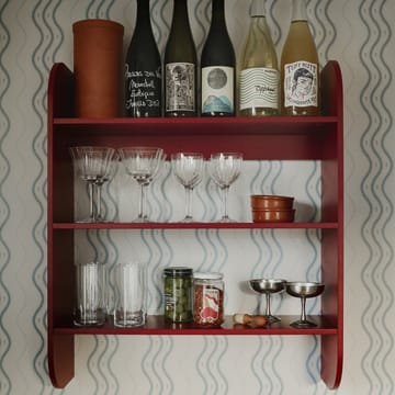 Estantería de pared Strapats 62x73,6 cm - Burgundy - TÔNN furniture