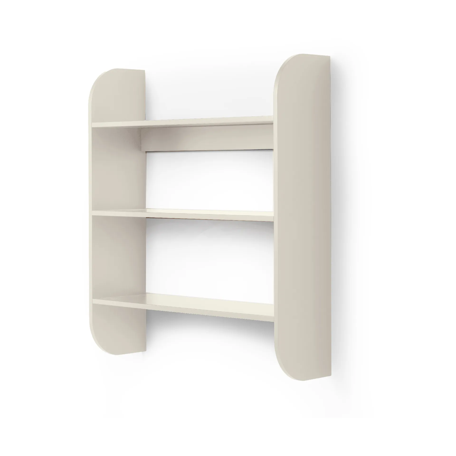 Estantería de pared Strapats 62x73,6 cm, Off-white TÔNN furniture