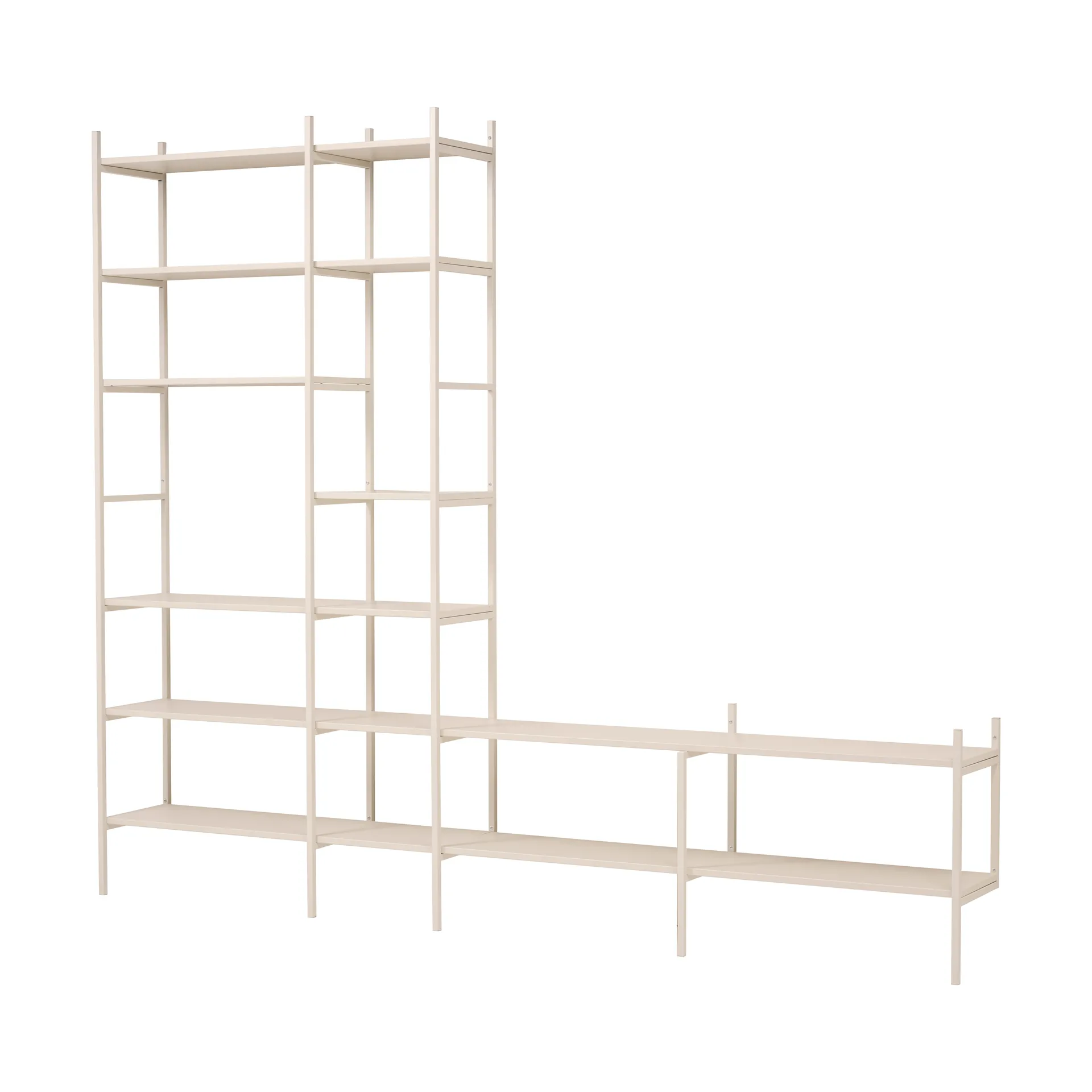 Estantería de TV Portal, Off white, 279 cm TÔNN furniture