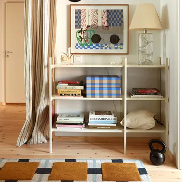 Estantería Portal small, Off white, 123 cm - TÔNN furniture