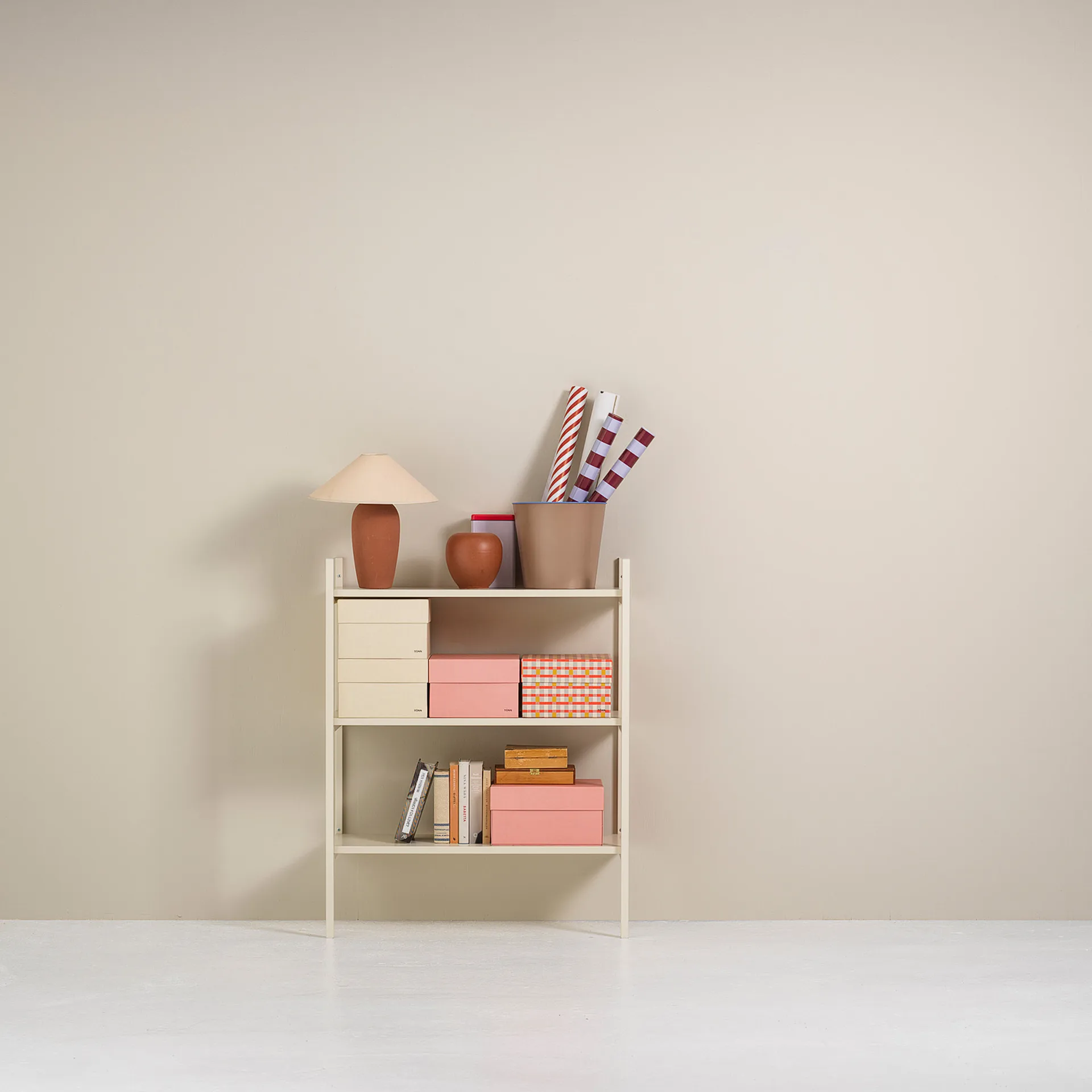 Estantería Portal small, Off white, 80 cm TÔNN furniture