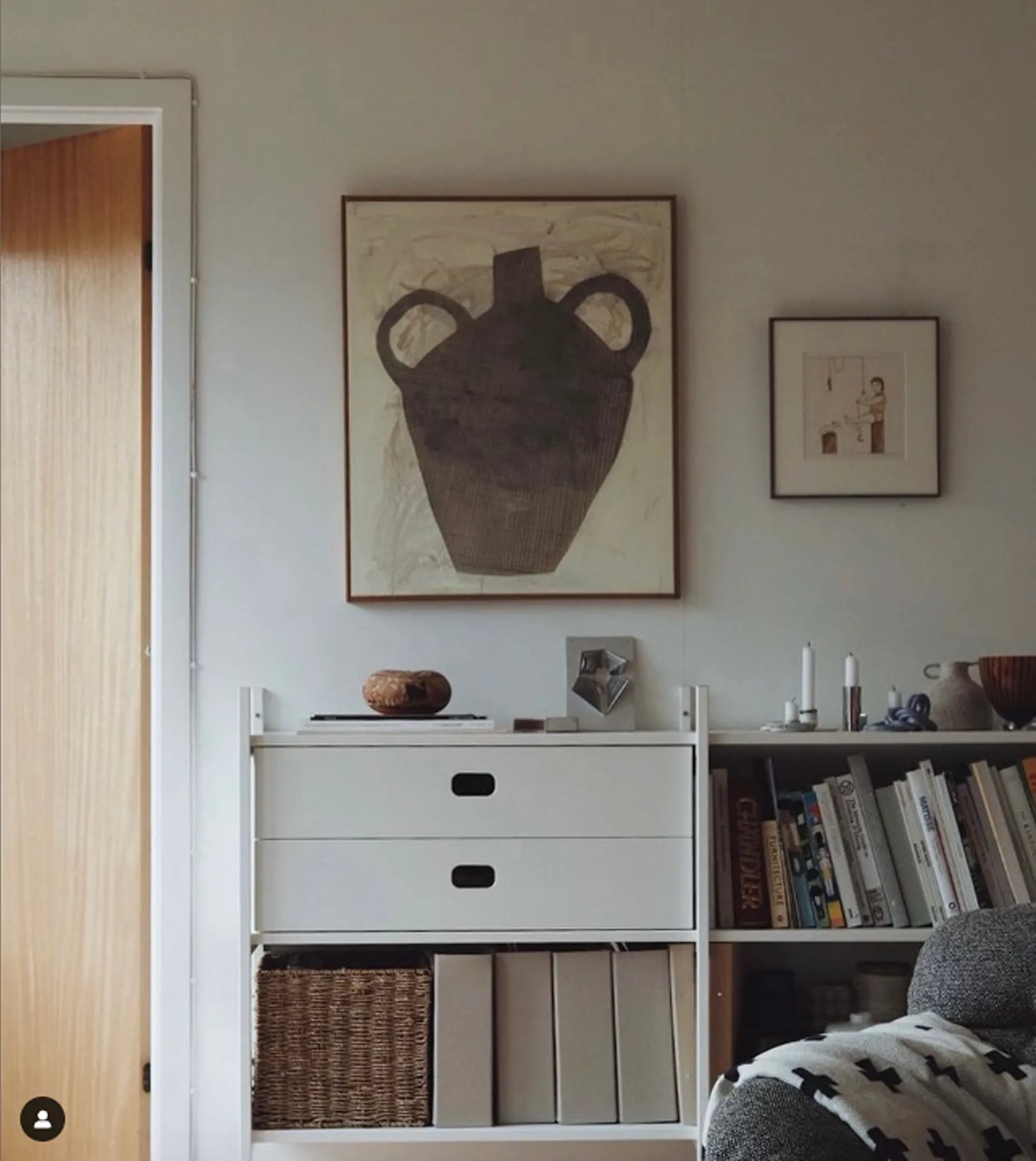 Estantería Portal small, White, 201 cm TÔNN furniture