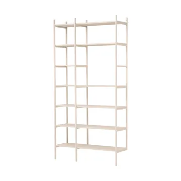 Librería Portal 123 cm - Off-white - TÔNN furniture