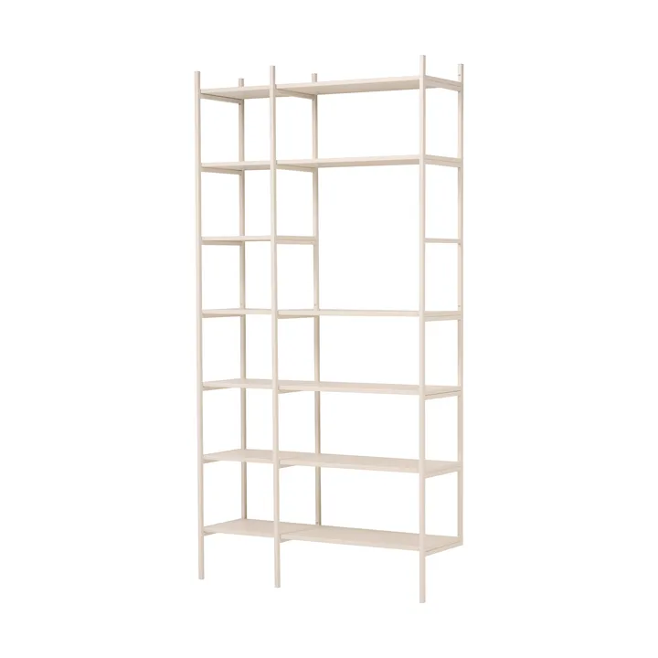 Librería Portal 123 cm - Off-white - TÔNN furniture