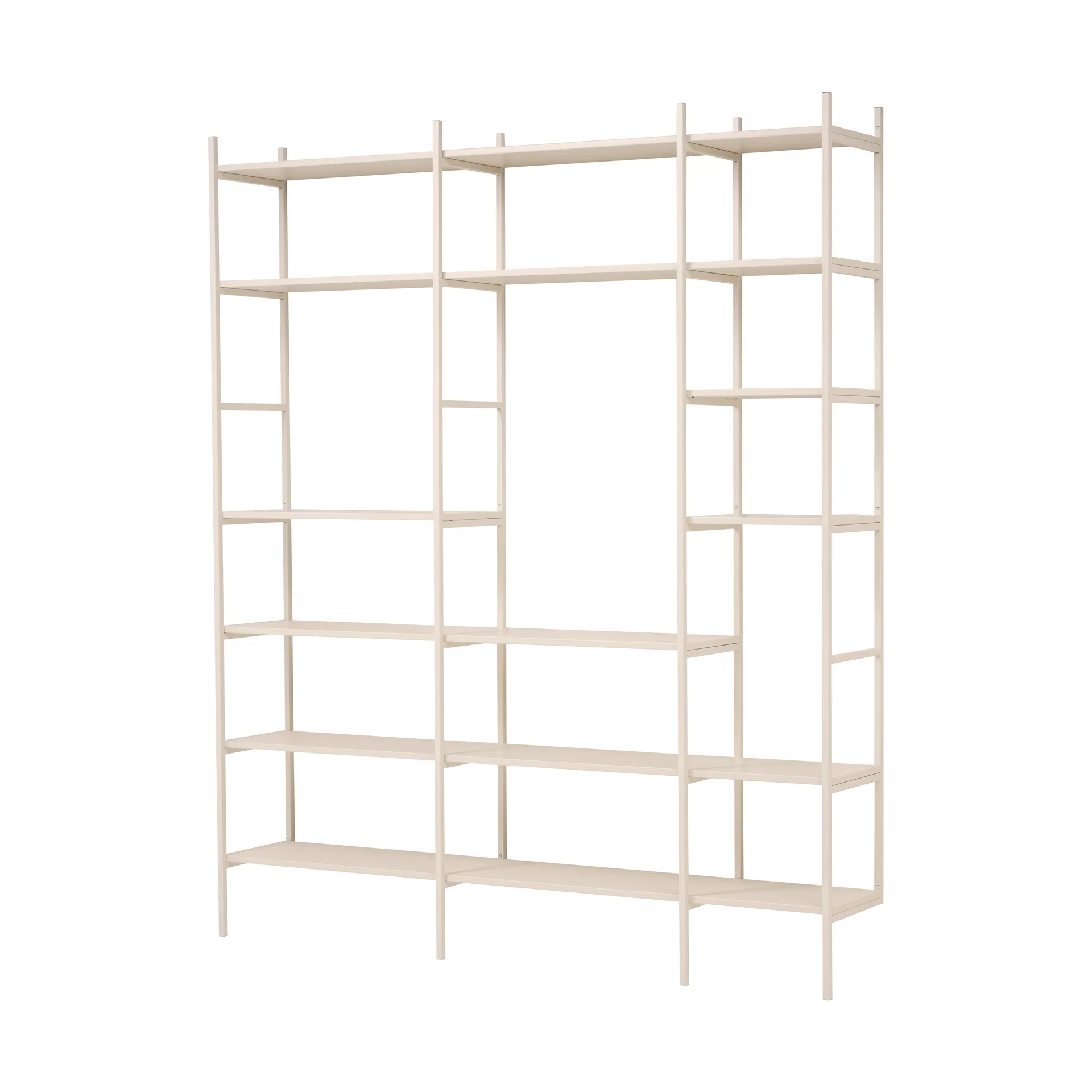 Librería Portal 201 cm - Off-white,  TÔNN furniture