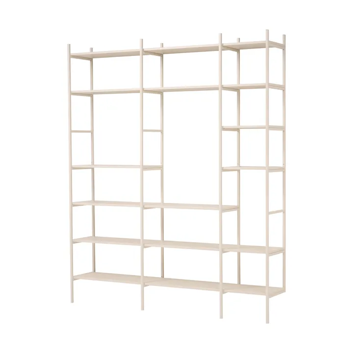 Librería Portal 201 cm - Off-white - TÔNN furniture