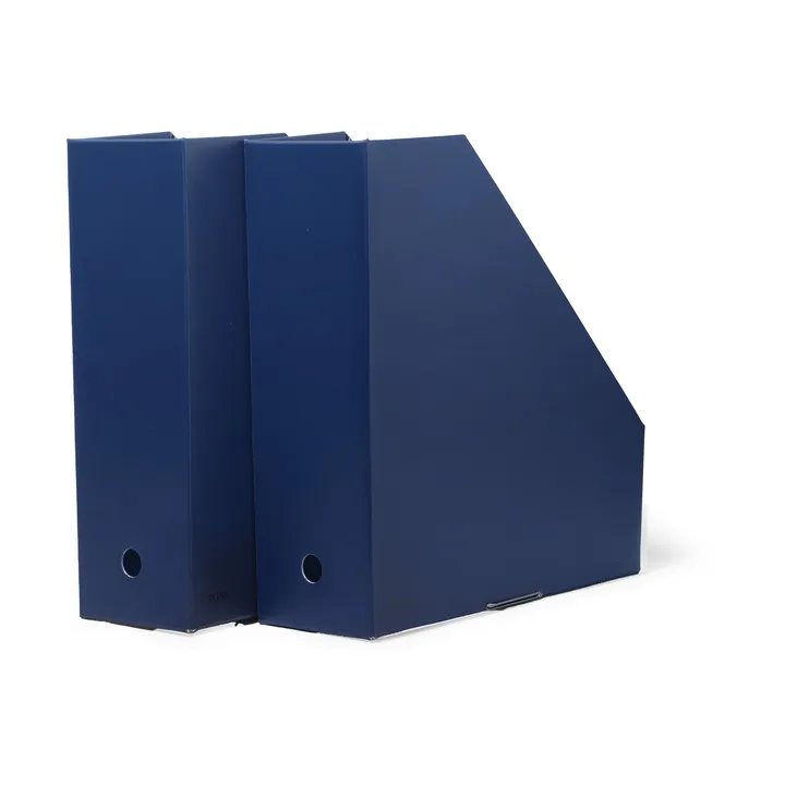 Organizador de documentos Pia - Midnight blue, 10×31×30 cm, 2-pack - TÔNN furniture