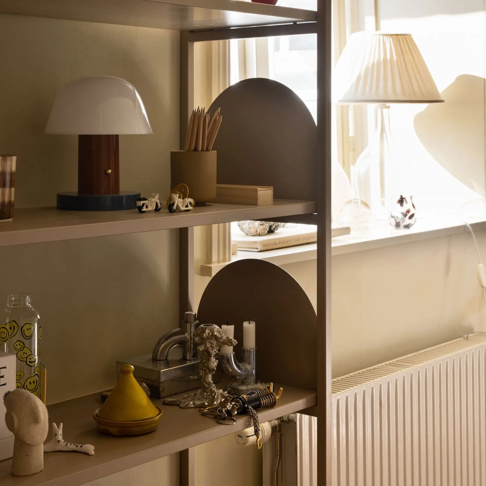 Soporte para libros Paus 25x30 cm, Camel TÔNN furniture