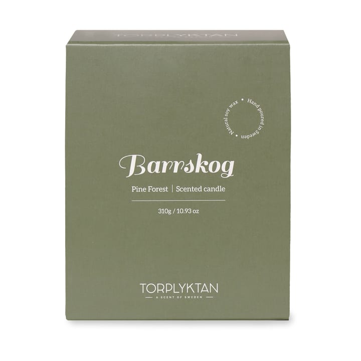 Vela aromática Northern woods 310 g, Barrskog Torplyktan