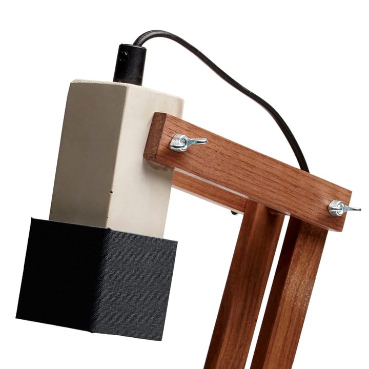 Lámpara de escritorio Tove Adman - hormigón-nogal - Tove Adman