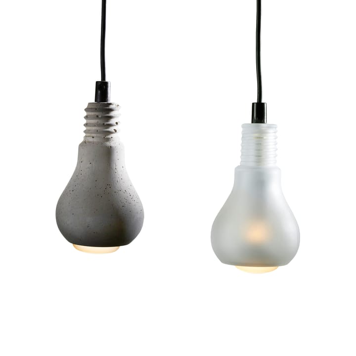 Lámpara de techo Edison, hormigón Tove Adman