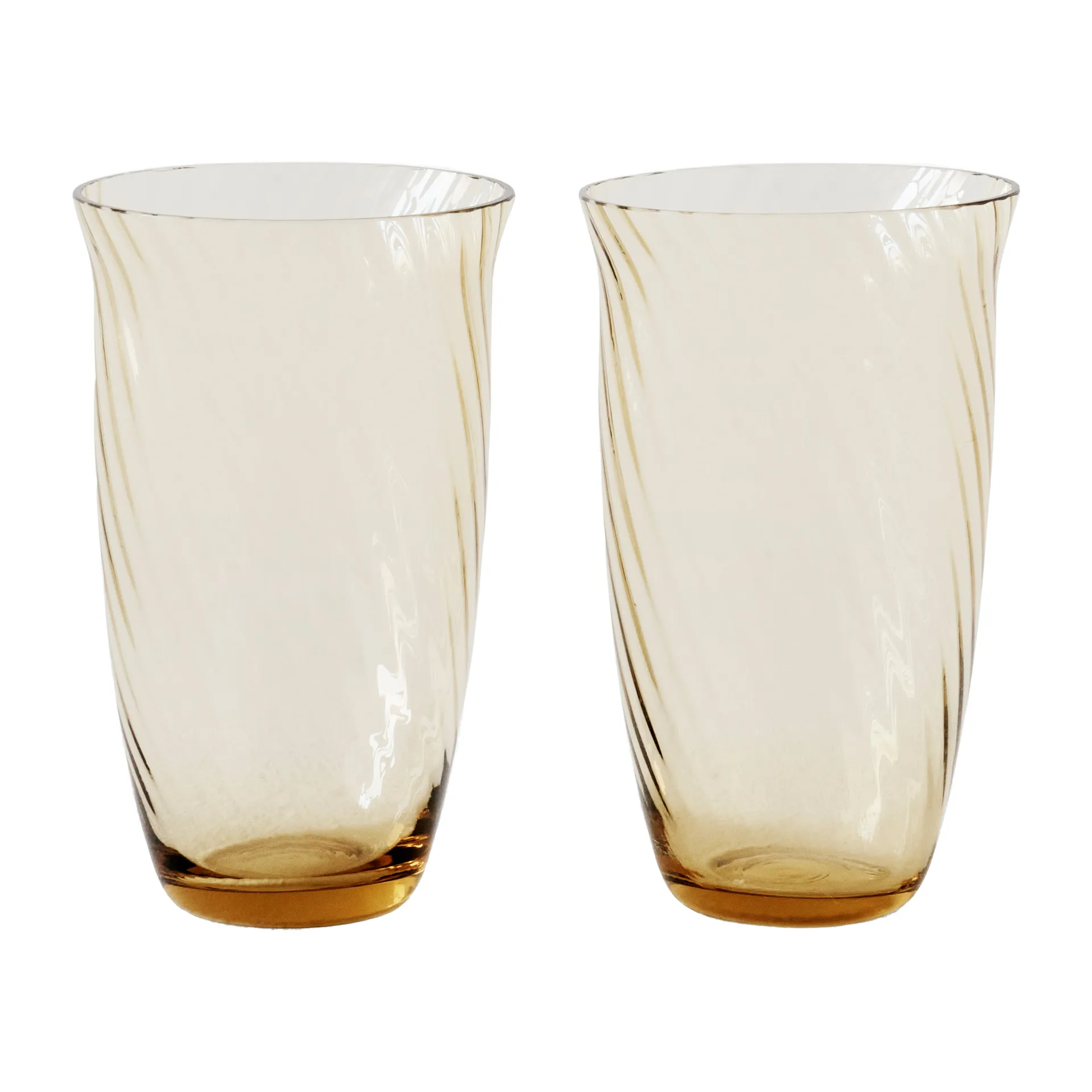2 Vasos de agua Collect SC60, Amber &Tradition