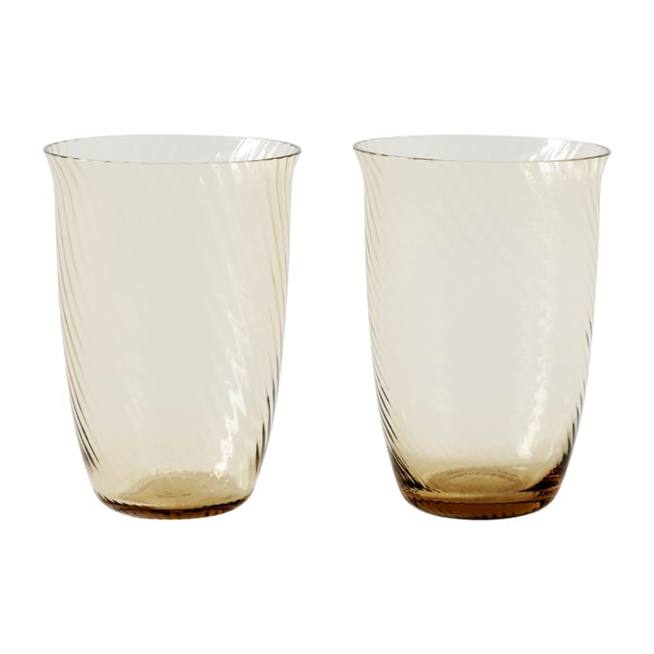 2 Vasos de agua Collect SC61 - Amber - &Tradition
