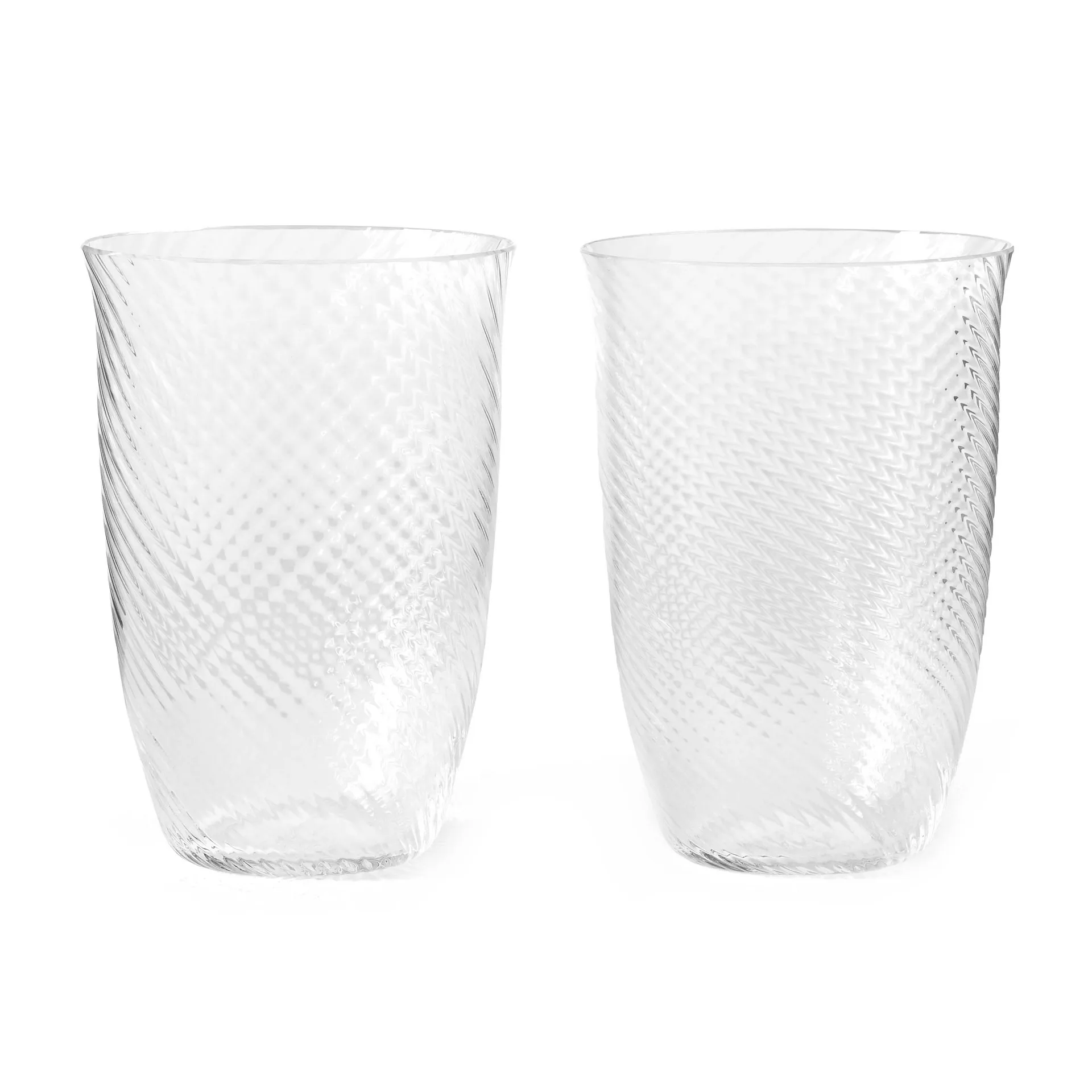 2 Vasos de agua Collect SC61, transparente &Tradition