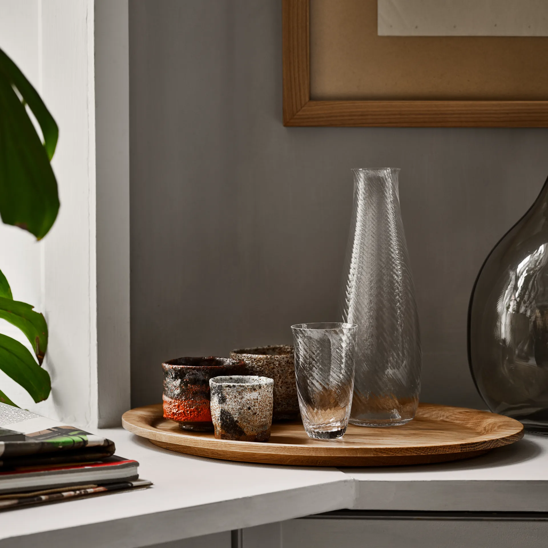 2 Vasos de agua Collect SC61, transparente &Tradition