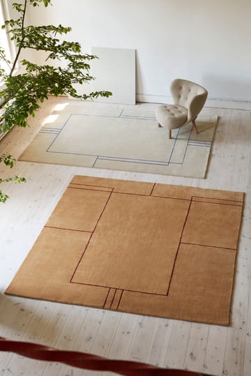 Alfombra Cruise AP11 240x240 cm - Bombay Golden Brown - &Tradition