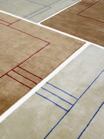 Alfombra Cruise AP11 240x240 cm - Bombay Golden Brown - &Tradition