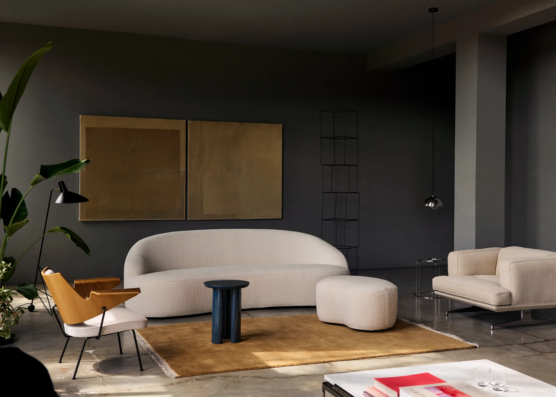 Alfombra The Moor AP18, 170x240 cm, Golden brown &Tradition