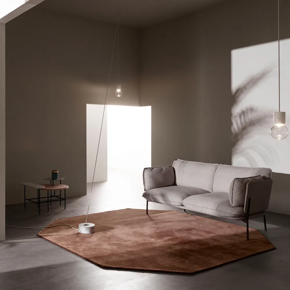 Alfombra The Moor Rug AP8, Midnight blue &Tradition