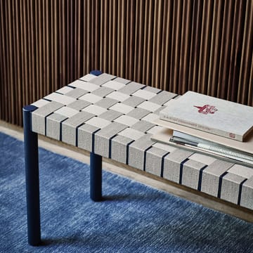 Banco Betty TK5 - Oak, asiento de banda de lino trenzada - &Tradition