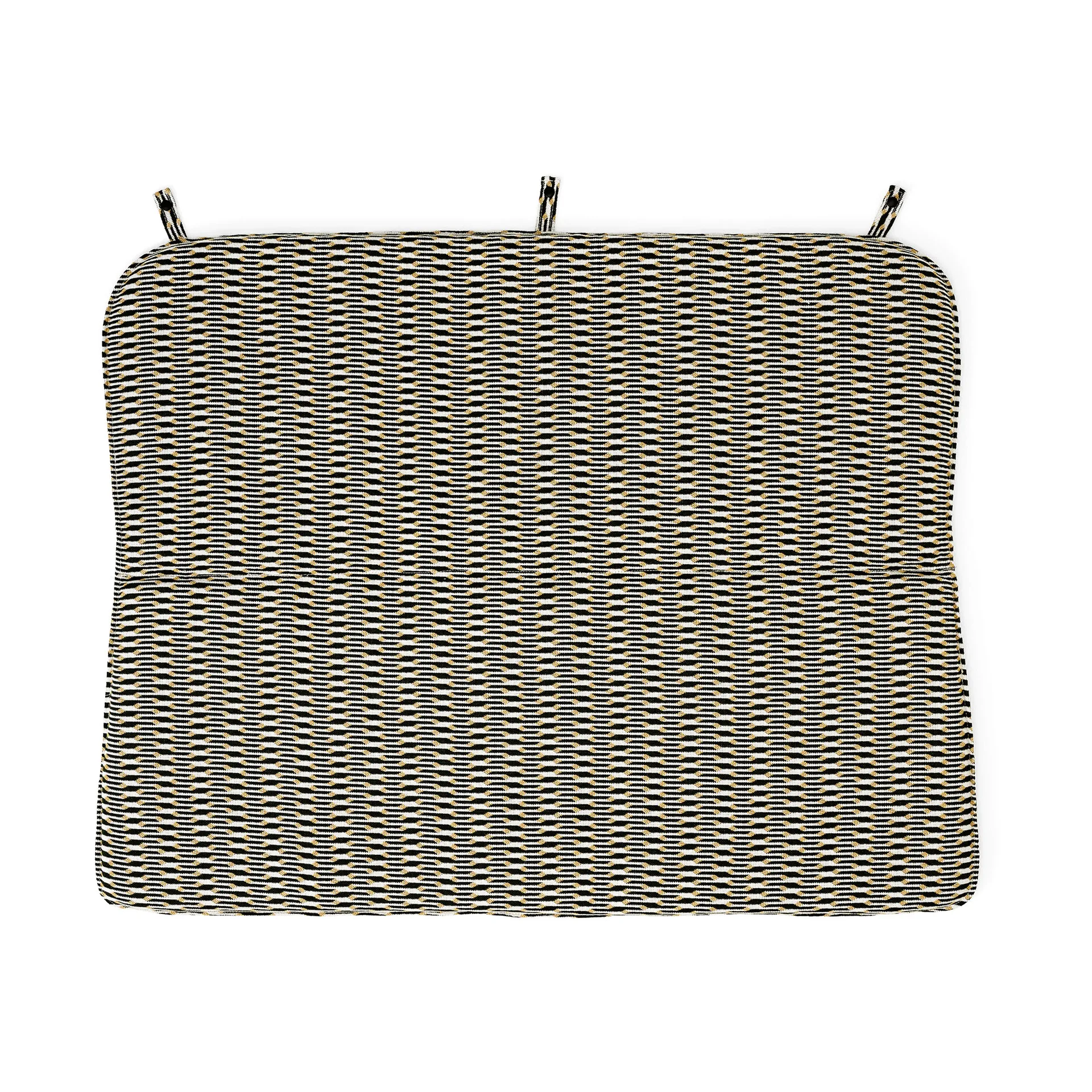 Banco Thorvald SC111 con cojín de asiento, Marquetry bora, 122,5 cm &Tradition