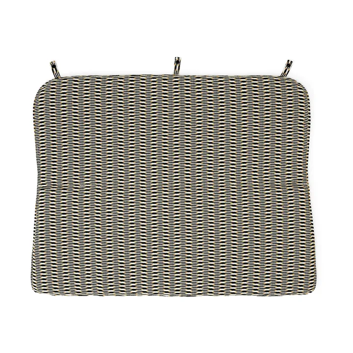 Banco Thorvald SC111 con cojín de asiento - Marquetry bora, 122,5 cm - &Tradition