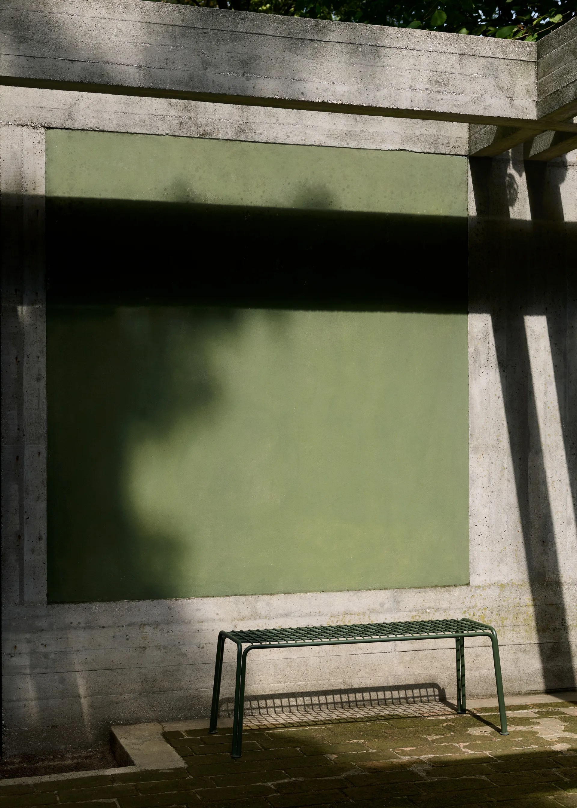 Banco Thorvald SC112 , Bronze green, 125 cm &Tradition