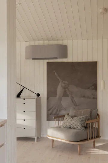 Butaca Fly SC1 - Roble claro aceitado + beige tela - &Tradition