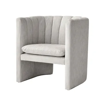 Butaca Loafer SC23 - Tela maple 112 light grey - &Tradition