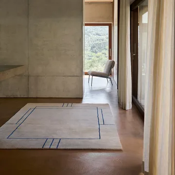 Butaca lounge Muno LN18 - Dark chrome-Cifrado 0221 - &Tradition