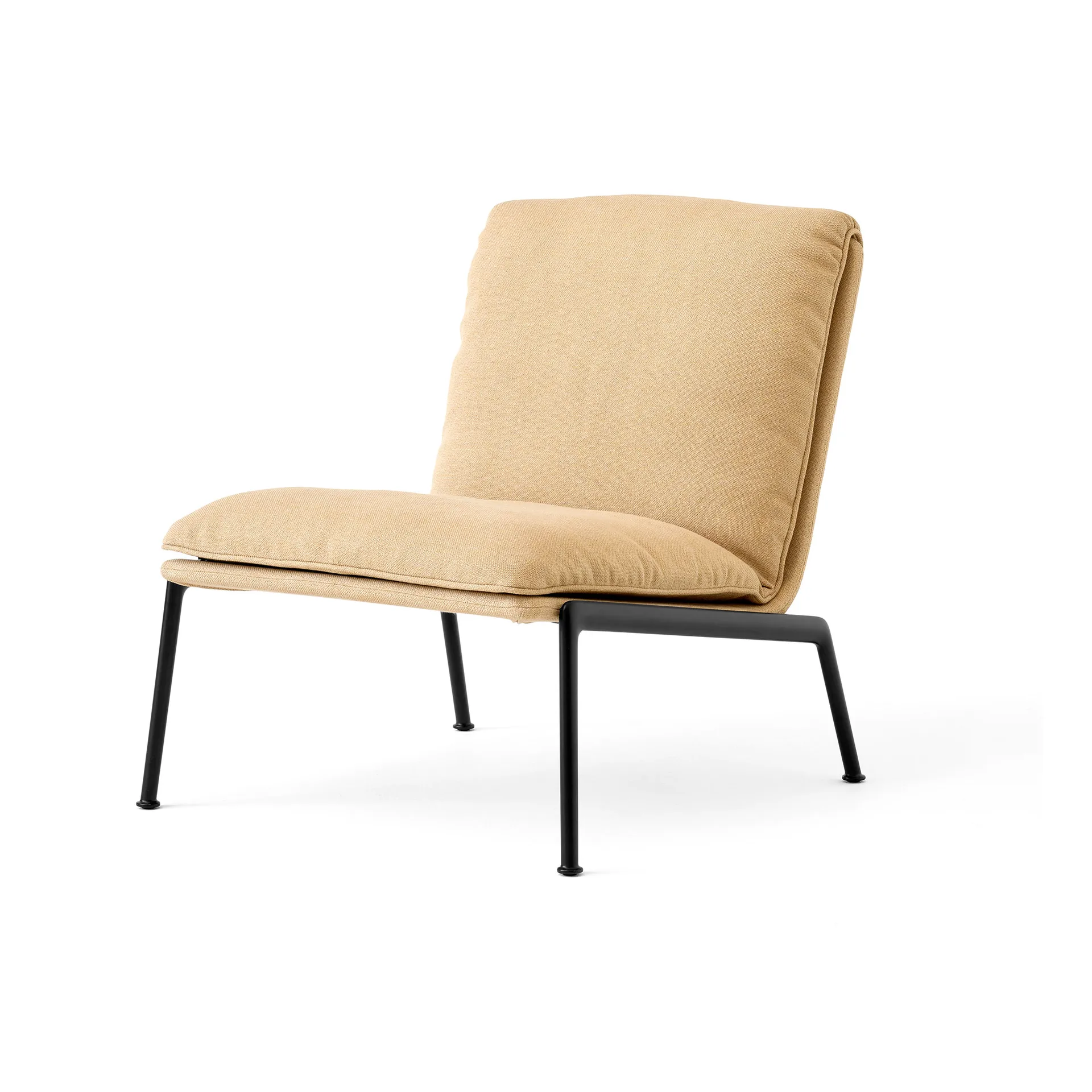 Butaca lounge Muno LN18, Warm black-Clay 0007 &Tradition