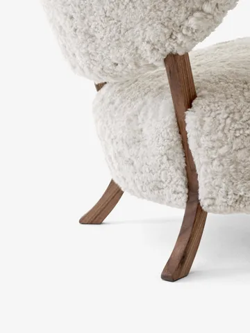 Butaca Lounge Wulff Lounge Chair ATD2 - nogal aceitado-Moonlight - &Tradition