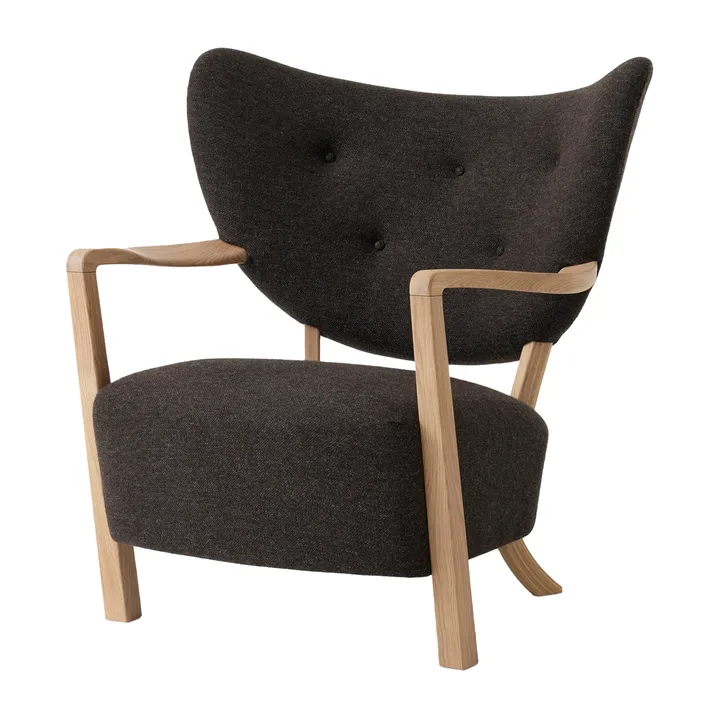 Butaca Lounge Wulff Lounge Chair ATD2 - roble aceitado-Hallingdal - &Tradition