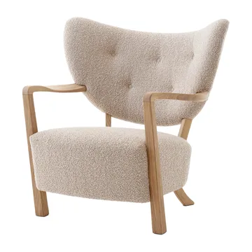 Butaca Lounge Wulff Lounge Chair ATD2 - roble aceitado-Karakorum - &Tradition