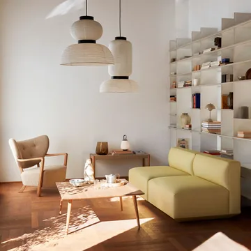 Butaca Lounge Wulff Lounge Chair ATD2 - roble aceitado-Karakorum - &Tradition