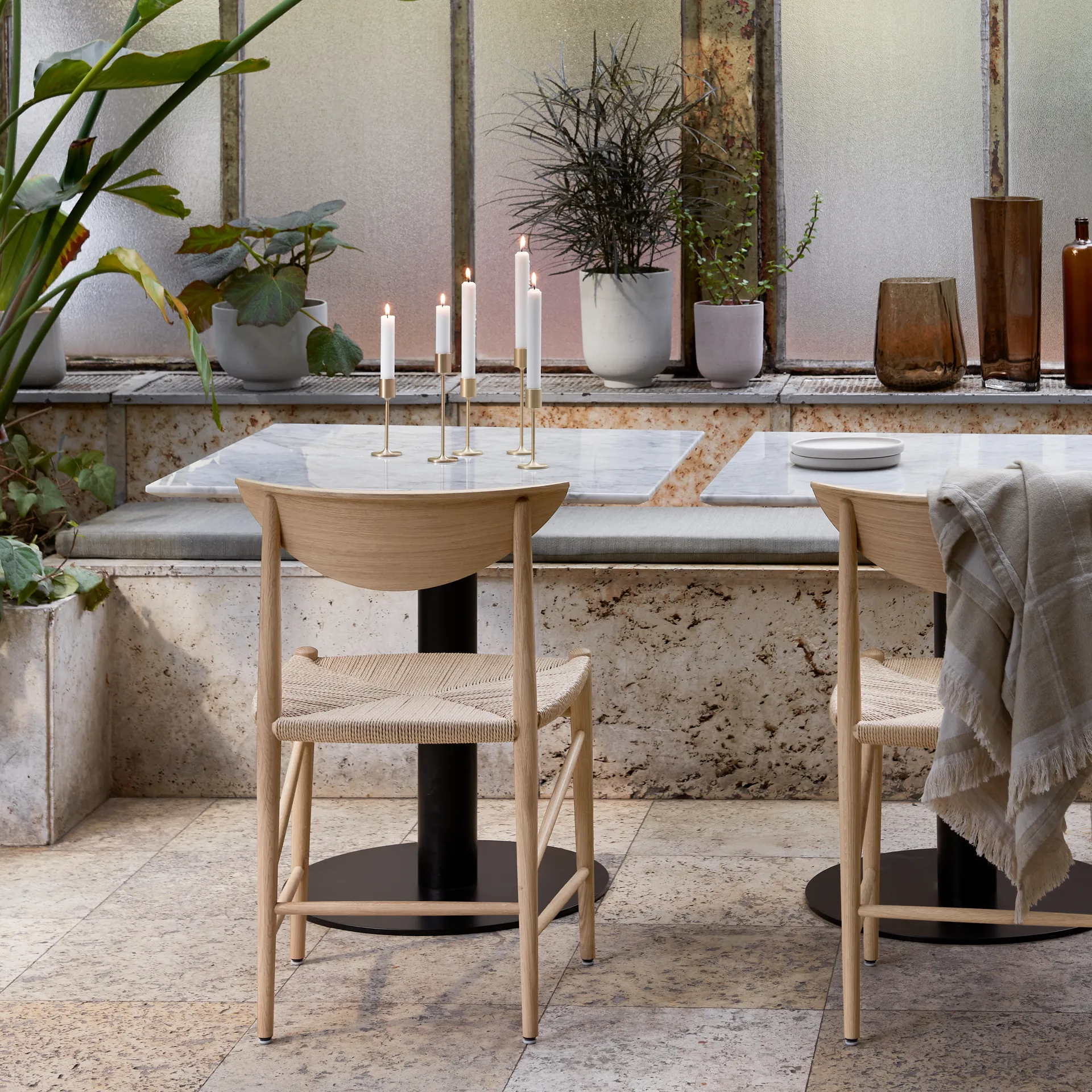 Candelabro Collect SC58, latón &Tradition