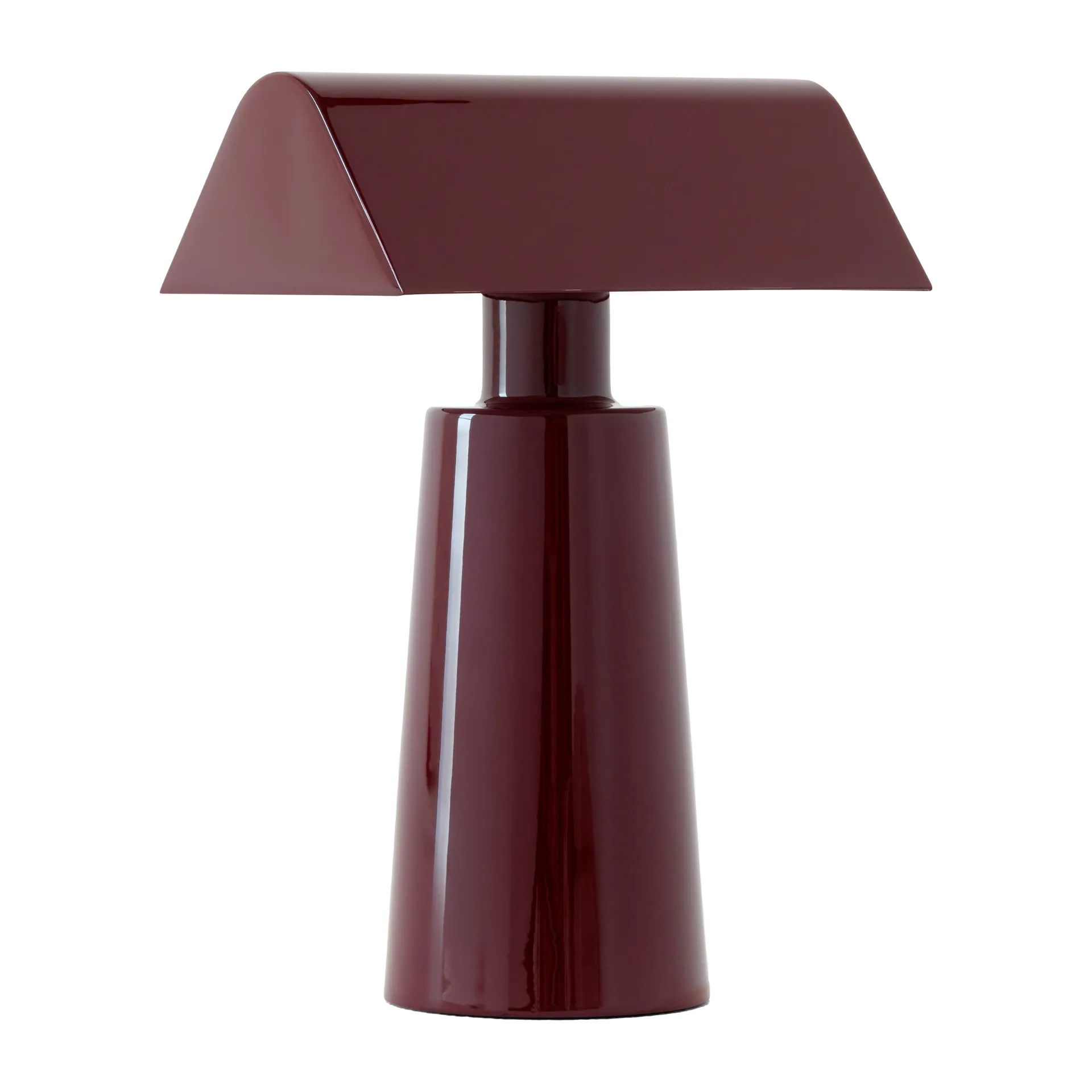 Caret MF1 portable Lámpara de mesa, Dark burgundy &Tradition