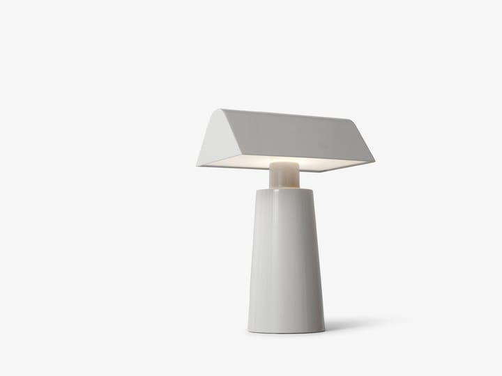 Caret MF1 portable Lámpara de mesa, Silk grey &Tradition