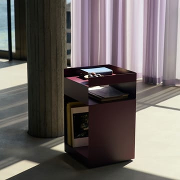 Carro de servicio Rotate SC73 - Dark plum - &Tradition