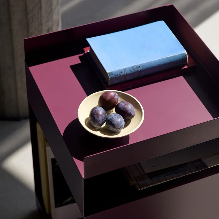 Carro de servicio Rotate SC73, Dark plum &Tradition