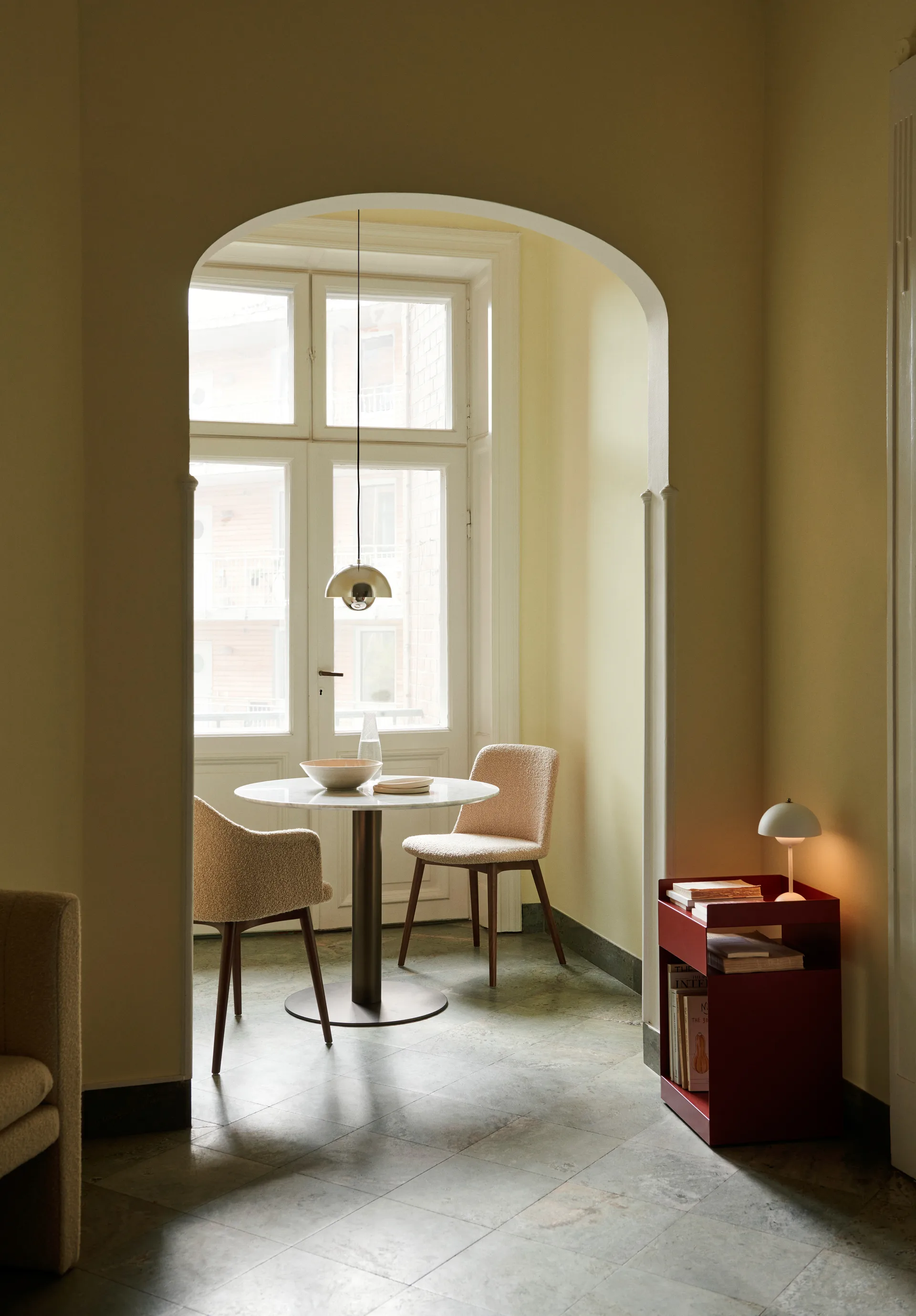 Carro de servicio Rotate SC73 merlot, Merlot &Tradition