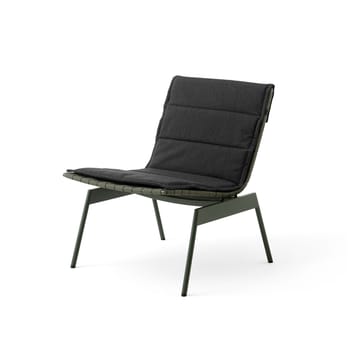 Cojín lounge Ville Outdoor AV44/AV45, 53x103 cm - Heritage 18009 Char - &Tradition
