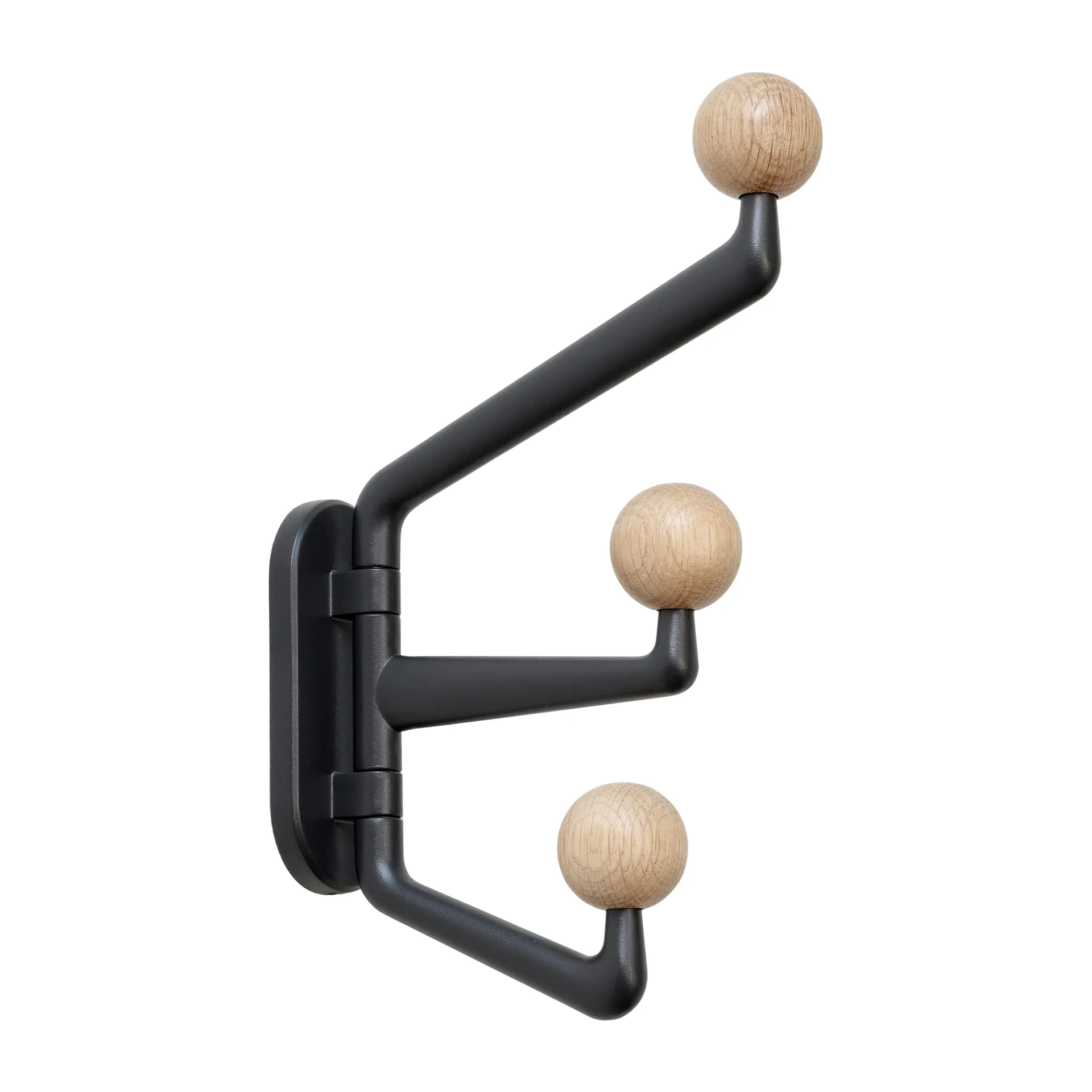 Colgador Capture SC74 small 3-brazos, Graphite-Oak &Tradition