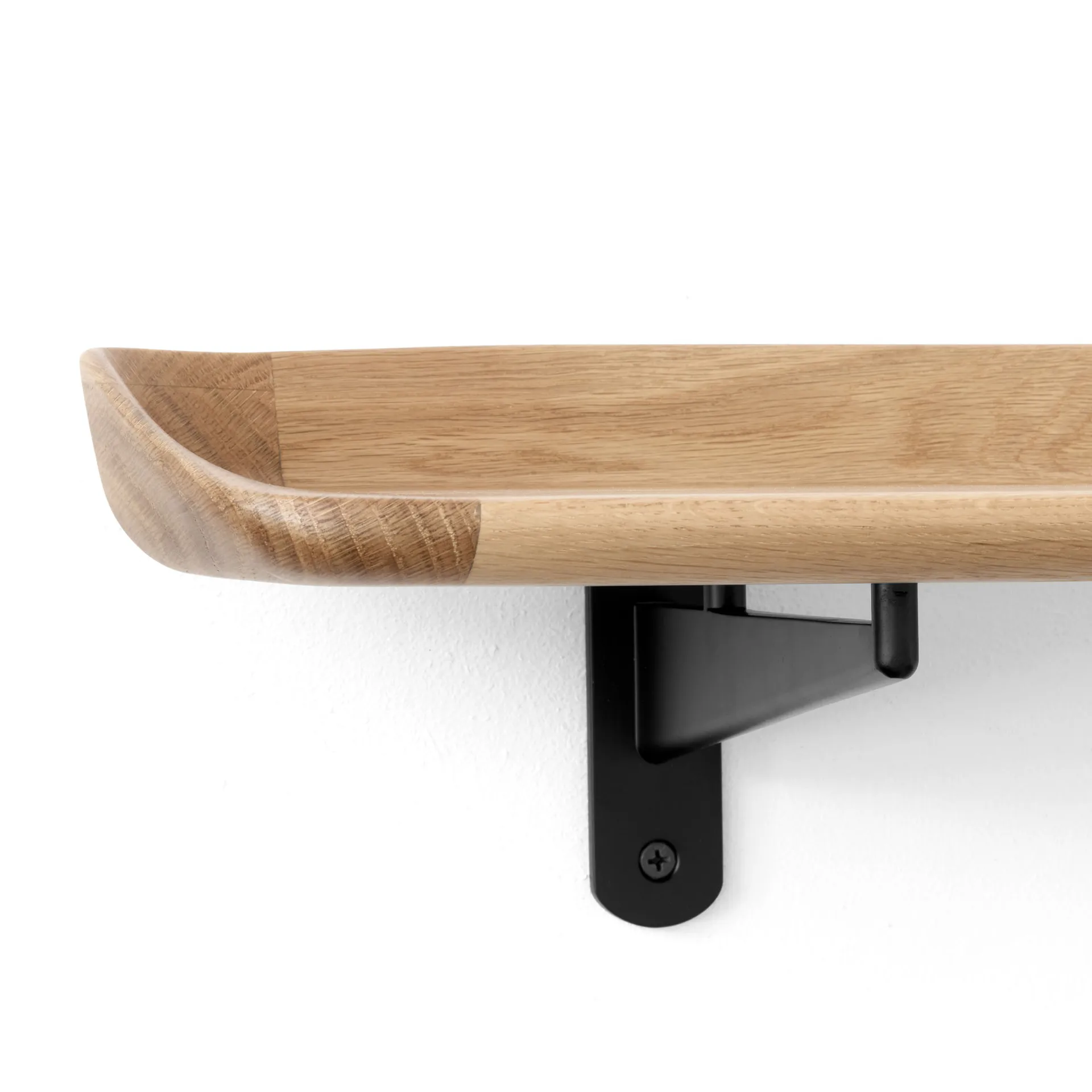 Estantería Guild HM14 75 cm, Solid lacquered oak &Tradition